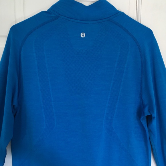 💎HP💎-Lululemon Metal Vent Tech 1/2 Zip Men’s Blue Sz M - Picture 6 of 13